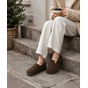 Evshine Cozy Curly Fleece Memory Foam Fuzzy Slippers for Women